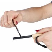 Roestvrijstalen vuurstarterstaaf Azra bruin Roestvrijstalen vuurstarterstaaf Azra bruin