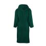 Bathrobe Hooded Dark Green, L/XL, 420 gr/m²