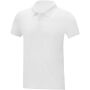 Deimos coolfit herenpolo met korte mouwen - Wit - 5XL