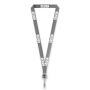 Polyester sublimatie badge‑reel keycord