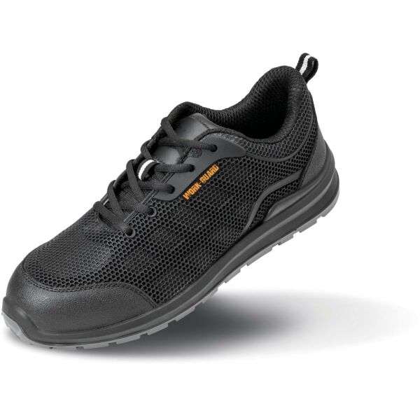 All black safety trainer All black safety trainer