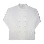 Long Sleeve Chef's Jacket, White, XXL, Dennys