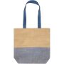 Rhythm draagtas van stro-papier, 10 liter - Oceaanblauw Rhythm draagtas van stro-papier, 10 liter - Oceaanblauw