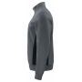 2128 Sweatshirt 1/2 zip Grey 4XL