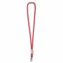 Polyester koord-keycord met bamboe plaatje