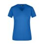 Ladies' Slim Fit V-T cobalt S
