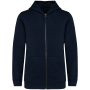 Ecologisch kindersweatvest met capuchon Navy Blue 12/14 jaar Ecologisch kindersweatvest met capuchon Navy Blue 12/14 jaar