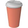 Americano® Infiniti geïsoleerde beker van 350 ml met morsbestendig deksel - Koraal Americano® Infiniti geïsoleerde beker van 350 ml met morsbestendig deksel - Koraal
