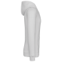 Ecologische uniseks sweater met capuchon White XXS