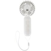 Aervia draagbare ventilator van gerecycled plastic - Wit Aervia draagbare ventilator van gerecycled plastic - Wit
