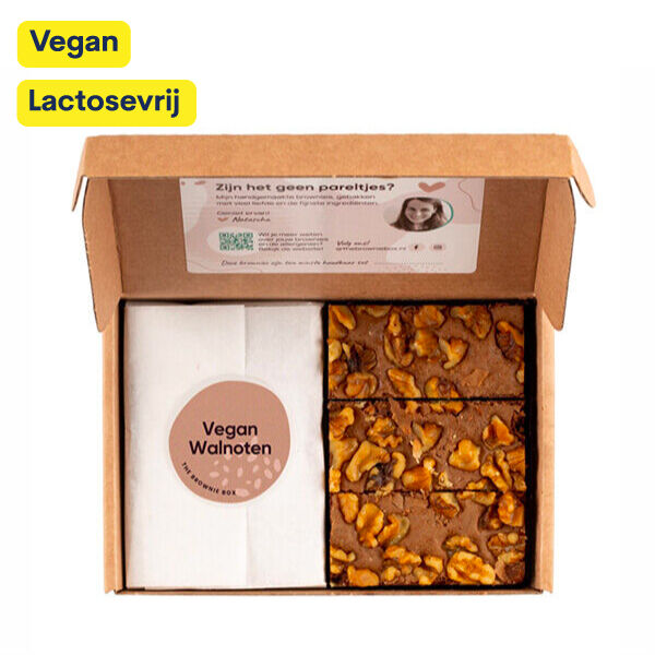 Vegan Walnoten Brownie