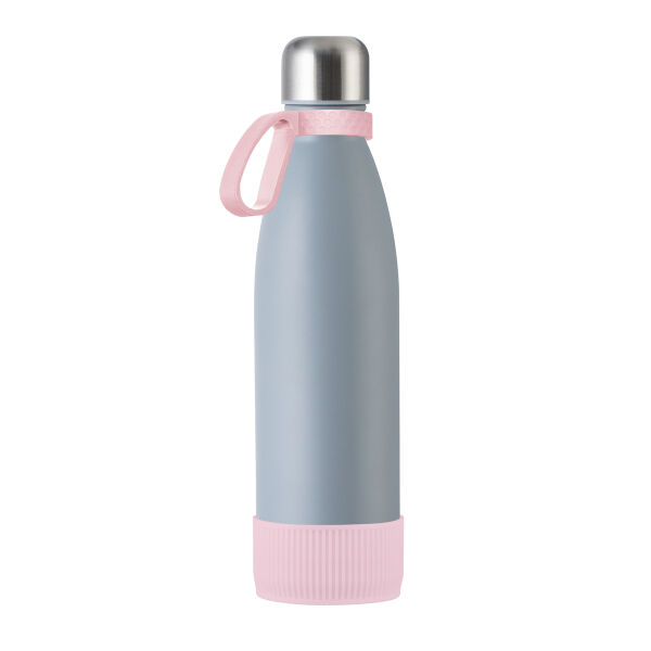 Fles RETUMBLER-myTOULON - lichtmagenta, roze, grijs Fles RETUMBLER-myTOULON - lichtmagenta, roze, grijs