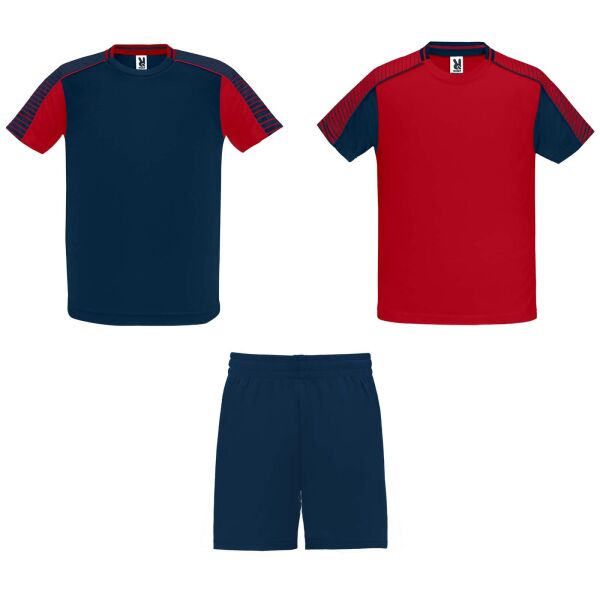 Juve sportset voor kinderen - Rood/Marineblauw - 4 Juve sportset voor kinderen - Rood/Marineblauw - 4