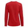 Heavier Pro L/S Lady t-shirt Red XS