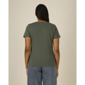 Stella Expresser 2.0 - Dagelijks fitted T-overhemd met een vrouwelijk cut - Khaki (3XL)