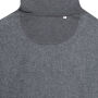 Iqoniq Abisko gerecycled katoen hoodie met rits, heather anthracite (XXS)