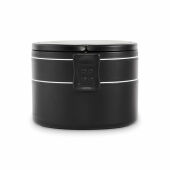 ENSALA - Twee-laagse lunchbox 950ml - Zwart ENSALA - Twee-laagse lunchbox 950ml - Zwart