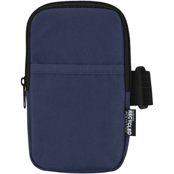Byron GRS gerecyclede flessenhouder - Marineblauw Byron GRS gerecyclede flessenhouder - Marineblauw