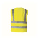 SAFETY VEST "HANNOVER, YELLOW, 7XL, KORNTEX