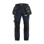 Donker marineblauw/High Vis Geel