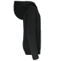 Kinder Sweater met gecontrasteerde capuchon Black / Red 8/10 jaar Kinder Sweater met gecontrasteerde capuchon Black / Red 8/10 jaar
