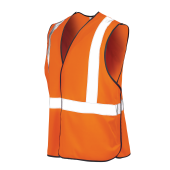 Anti-verstrikking veiligheidsvest Fluorescent Orange S