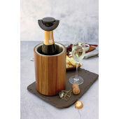 AdHoc Gusto-champagnekurk, zwart