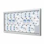 Vergrendelbaar Notitiebord Outdoor Met Gasveer 27x A4