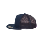 Klassieke truckerpet NAVY One Size