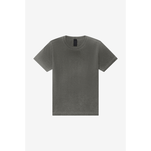 Dik uniseks t-shirt met vintage wash Washed charcoal XS Dik uniseks t-shirt met vintage wash Washed charcoal XS