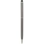 Ore aluminium balpen met stylus (blauwe inkt) - Titanium