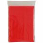 Wegwerp poncho, kleur transparant rood Wegwerp poncho, kleur transparant rood