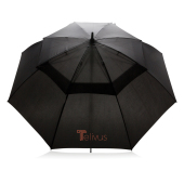 Swiss Peak AWARE™ Tornado 30" stormparaplu, zwart