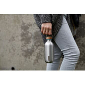 Black+Blum Stalen Water Fles 600ml, turquoise