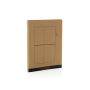 Daily Notes Binder 3-in-1 hervulbaar PU notitieboek, bruin