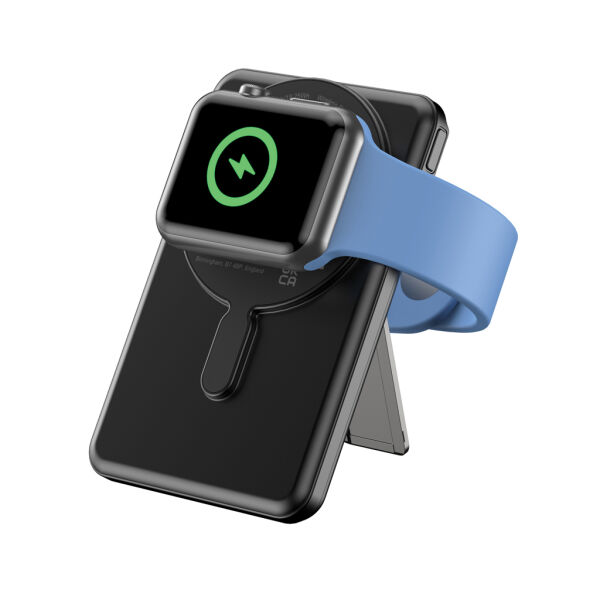 Urban Vitamin Redwood 5-in-1 5.000mAh 20W PD magn. powerbank, zwart Urban Vitamin Redwood 5-in-1 5.000mAh 20W PD magn. powerbank, zwart