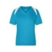 turquoise/white