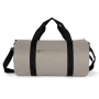 Gerecycleerde buisvormige tas met zak op de voorkant Taupe One Size Gerecycleerde buisvormige tas met zak op de voorkant Taupe One Size