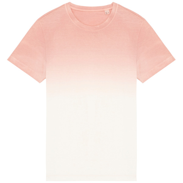 Uniseks  Dip Dye T-shirt Dip Dye Petal Rose XS