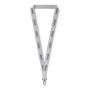 Polyester lanyard met reflecterende draden