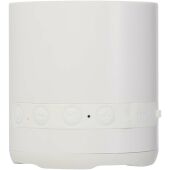 Hunor draadloze speaker van 3 W van gerecycled plastic - Wit