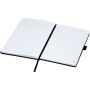 Honua A5 notitieboek van gerecycled papier met gerecyclede PET cover - Zwart Honua A5 notitieboek van gerecycled papier met gerecyclede PET cover - Zwart