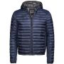 Men´s Hooded Outdoor Crossover Jacket navy/navy melange L