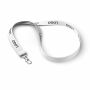 Biologisch katoenen lanyard met zeefdruk