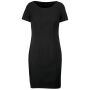 Jurk met korte mouwen black 42 NL (44 FR)