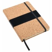 AMBIENCE - Notitieboek in DIN-A5-formaat bruin, zwart