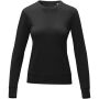 Zenon dames sweater met crewneck - Zwart - XS