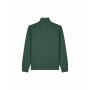 Trailer 2.0 - Het unisex sweatshirt met rits en opstaande kraag - Bottle Green (XS)