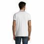 PASADENA MEN - PASADENA heren polo 200g - 3XL - Wit/Navy
