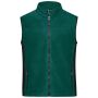 Workwear Fleece Vest - STRONG - dark green/black XS Workwear Fleece Vest - STRONG - dark green/black XS